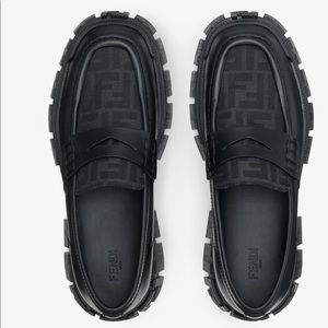 FENDI Force Lug Sole Loafers NEW IN BOX
